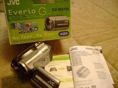 Лот: 2133888. Фото: 1. Видиокамера цифровая JVC GZ-MG130. Видеокамеры