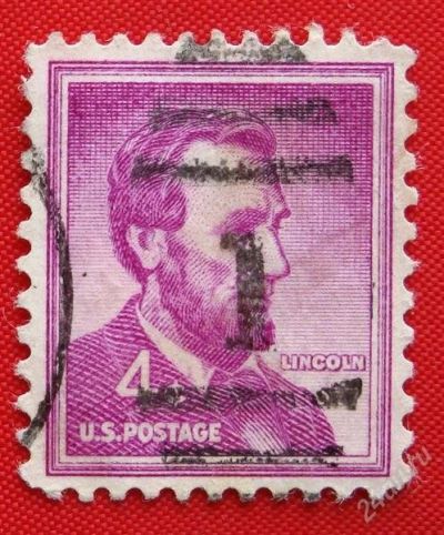 Лот: 1791956. Фото: 1. (№1475) марка "Авраам Линкольн... Марки