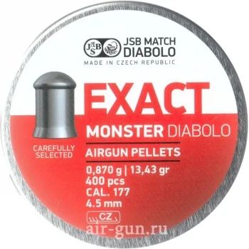 Лот: 3109057. Фото: 1. Пули пневматические EXACT Monster... Аксессуары, запчасти