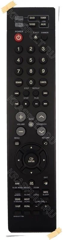 Лот: 15903229. Фото: 1. Пульт SAMSUNG AH59-01778N. Пульты ДУ