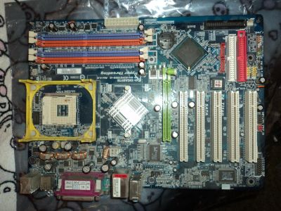 Лот: 8508787. Фото: 1. Socket 478 Материнская плата Gigabyte... Материнские платы