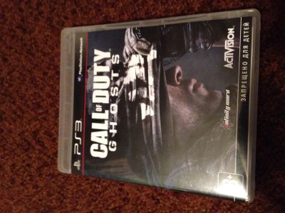 Лот: 5992803. Фото: 1. Диск call of duty ghosts PS3 playstation... Игры для консолей