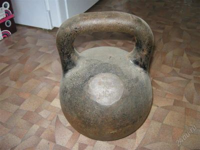 Лот: 2952295. Фото: 1. Гиря 16 кг. Гири