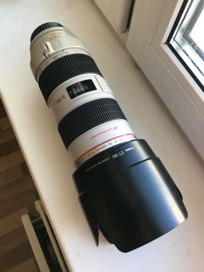 Лот: 11149137. Фото: 1. Canon EF 70-200mm f/2.8 L IS USM. Объективы