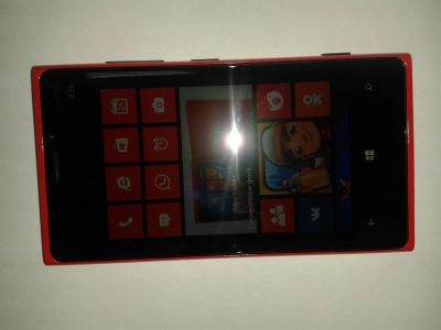 Лот: 3882408. Фото: 1. Nokia Lumia 920, цвет красный... Смартфоны