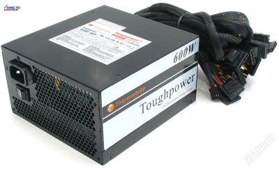 Лот: 1969212. Фото: 1. Thermaltake Toughpower 600W (W0103... Корпуса, блоки питания