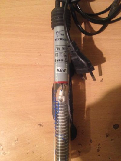 Лот: 5040035. Фото: 1. Аквариумный нагреватель Techmic... Оборудование