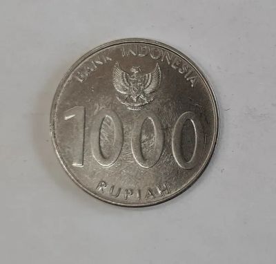 Лот: 21244487. Фото: 1. Монета Индонезия 1000 рупий 2010г. Азия