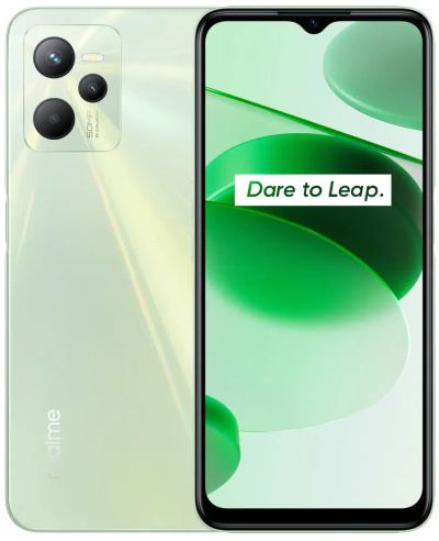 Лот: 19343658. Фото: 1. Смартфон Realme C35 4/64GB, Green. Смартфоны