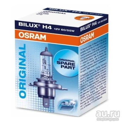 Лот: 13475030. Фото: 1. Лампа OSRAM H4 Bilux Original... Оптика и освещение