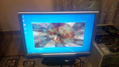 Лот: 10954564. Фото: 1. Монитор Acer X221V полоса на экране. ЖК-мониторы