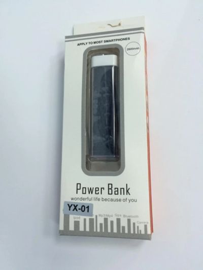 Лот: 7505018. Фото: 1. Power Bank 2600 mAh черный повер... Зарядные устройства, блоки питания, адаптеры сетевые для смартфонов