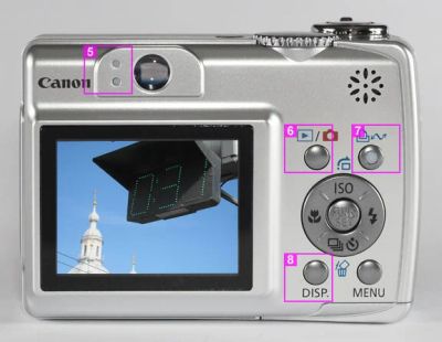Лот: 8119083. Фото: 1. Canon PowerShot A550. Цифровые компактные