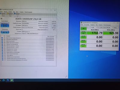 Лот: 17111384. Фото: 1. ADATA SX6000LNP 256GB. SSD-накопители