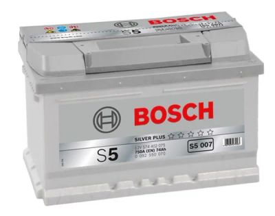 Лот: 6726345. Фото: 1. Аккумулятор Bosch S5 74 А L обратная... Аккумуляторы