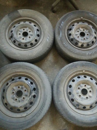 Лот: 9187550. Фото: 1. Hifly hf201 R14 185/70 + dunlop... Шины на дисках
