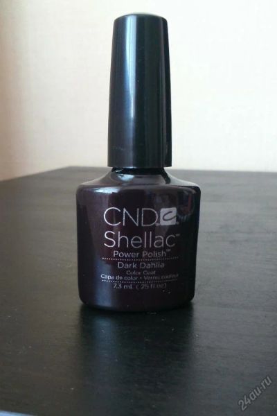 Лот: 5645278. Фото: 1. CND Shellac, Dark Dahlia 7,3 ml. Другое (маникюр и педикюр)