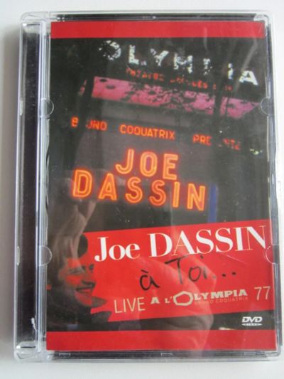 Лот: 11161630. Фото: 1. DVD Joe Dassin. Live a L'Olimpia... Видеозаписи, фильмы