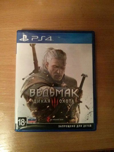 Лот: 5626225. Фото: 1. Ведьмак 3: Дикая Охота на PS4... Игры для консолей