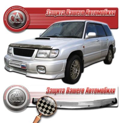 Лот: 7538829. Фото: 1. Дефлектор капота (мухобойка) Subaru... Детали тюнинга