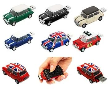 Лот: 3758536. Фото: 1. USB флеш 8gb mini-cooper. USB-флеш карты