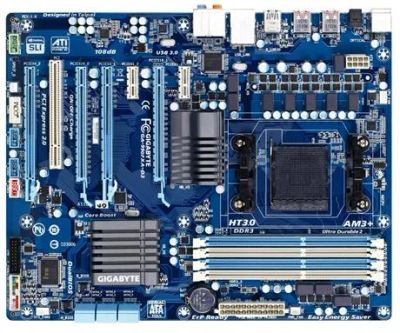 Лот: 3285019. Фото: 1. Материнская плата Gigabyte GA-990FXA-D3... Материнские платы