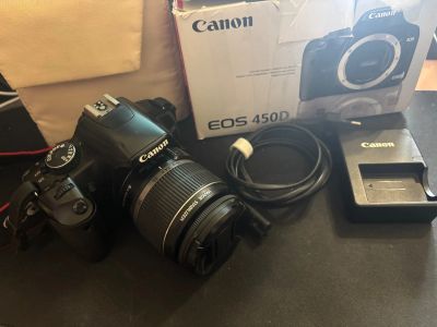 Лот: 25631480. Фото: 1. Canon EOS 450D. Цифровые зеркальные