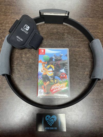 Лот: 18194107. Фото: 1. Ring Fit Adventure + Ring-Con... Игры для консолей