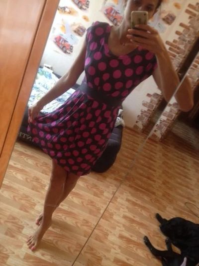 Лот: 3429338. Фото: 1. платье в горох!!;)). Платья