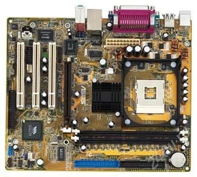 Лот: 848351. Фото: 1. Материнская плата Asus P4VP-MX... Материнские платы