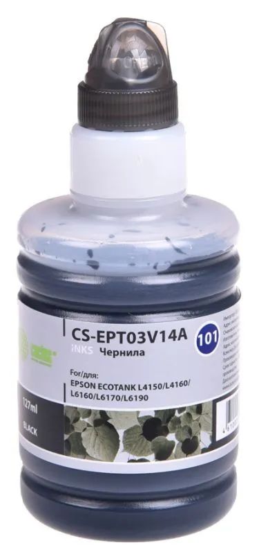 Лот: 24949707. Фото: 1. Чернила Cactus CS-EPT03V14A 101Bk... Картриджи, расходные материалы