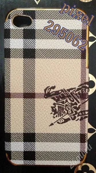 Лот: 2820634. Фото: 1. Чехол iPhone 4/4S Burberry 3 Доставка. Чехлы, бамперы