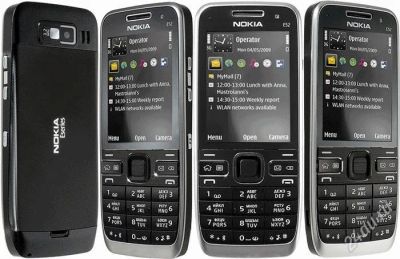Лот: 2390880. Фото: 1. Nokia e52 (треснул дисплей). Смартфоны