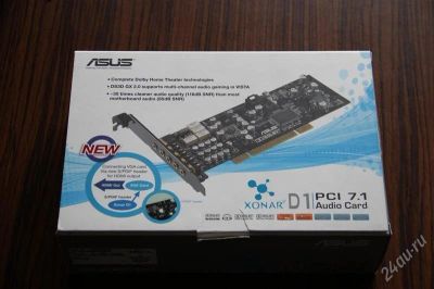 Лот: 2194444. Фото: 1. Звуковая карта ASUS Xonar D1 7... Звуковые карты