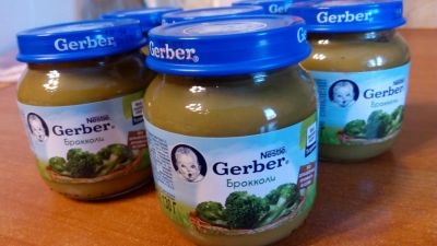 Лот: 8460227. Фото: 1. Детское питание,пюре Gerber. Детское питание