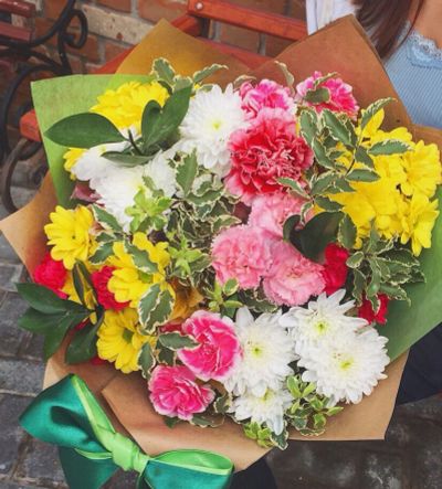 Лот: 7492742. Фото: 1. Сборный букет. Цветы на Щорса... Свежие цветы