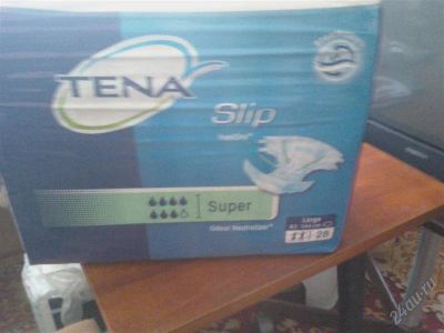 Лот: 2658807. Фото: 1. Памперсы для взрослых TENA Slip. Антисептики, защитные средства, медицинские маски
