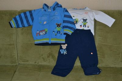 Лот: 3170150. Фото: 1. Демисезонный костюм-тройка Турция... Верхняя одежда