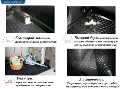 Лот: 12633465. Фото: 1. Коврик в багажник Toyota Fielder... Салон