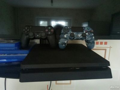 Лот: 13638699. Фото: 1. Sony PS4 + 7игр на 13.500, 2 джостика. Игровые приставки, консоли