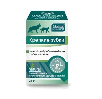 Лот: 25880807. Фото: 1. Зубной гель 25мл "Крепкие Зубки... Косметика для животных