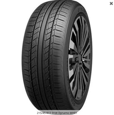 Лот: 19331128. Фото: 1. шины 215/45 R17 Dynamo MH01 91W... Шины
