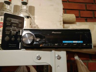 Лот: 16881283. Фото: 1. Редкий Pioneer MVH-280FD с усилителем... Автомагнитолы