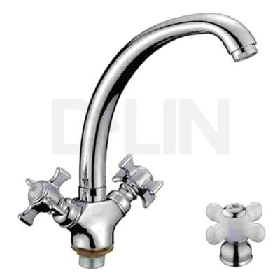 Лот: 20360432. Фото: 1. Смеситель D-Lin д/кухни изогнутый... Смесители