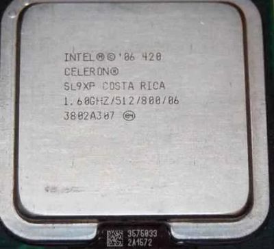 Лот: 13049297. Фото: 1. Процессор intel 06 420 celeron... Процессоры