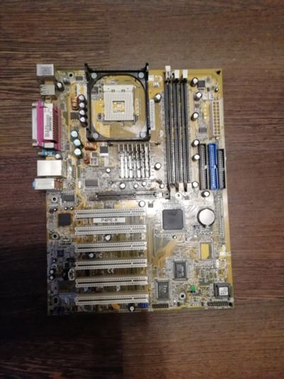 Лот: 13992106. Фото: 1. Материнская плата 478 ASUS P4PE-X. Материнские платы
