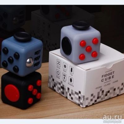 Лот: 9274215. Фото: 1. Антистрессовый кубик Fidget Cube. Другое (сувениры, подарки)