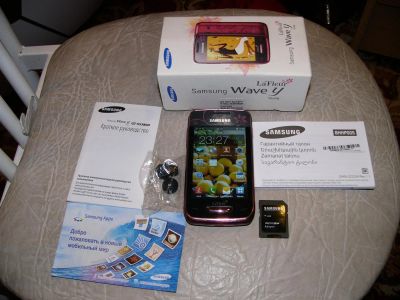 Лот: 3000308. Фото: 1. SAMSUNG WAVE Y,ещё на горантии... Смартфоны