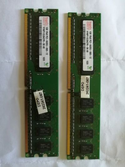 Лот: 16146945. Фото: 1. Оперативная память hunix ddr2... Оперативная память