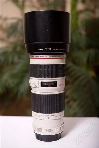Лот: 1912569. Фото: 1. Canon 70-200 F4 L. Объективы